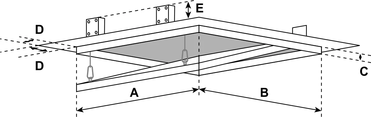 Huoltoluukkukehys 12,5 mm, järjestelmä F2 (irrotettava luukkuosa) - Image 4