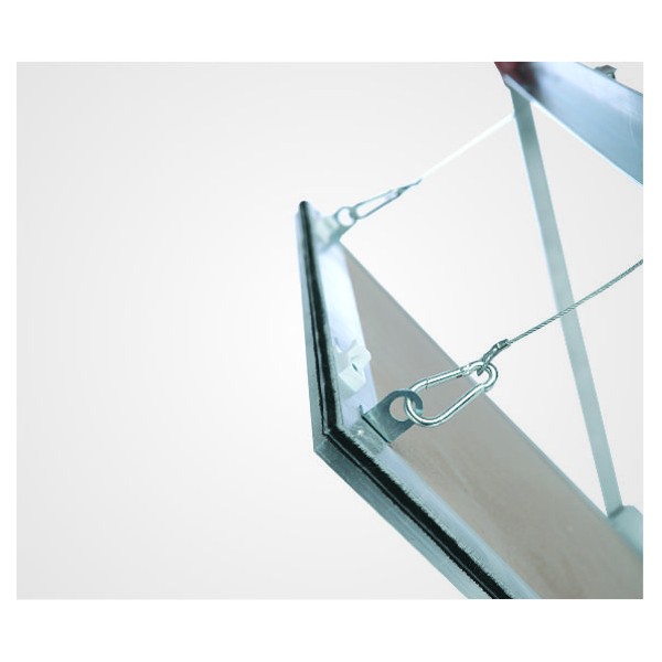 Ilma- ja pölytiivis huoltoluukku, kipsi 15 mm, järjestelmä F2 (irrotettava luukkuosa) - Image 2