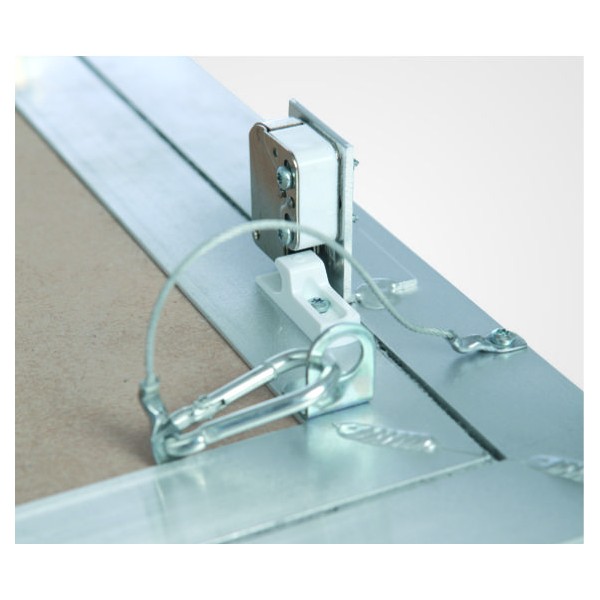 Ilma- ja pölytiivis huoltoluukku, kipsi 15 mm, järjestelmä F2 (irrotettava luukkuosa) - Image 3