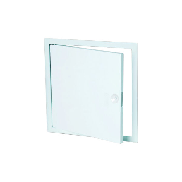 Maalattu huoltoluukku nelikulmasalvalla, järjestelmä B1