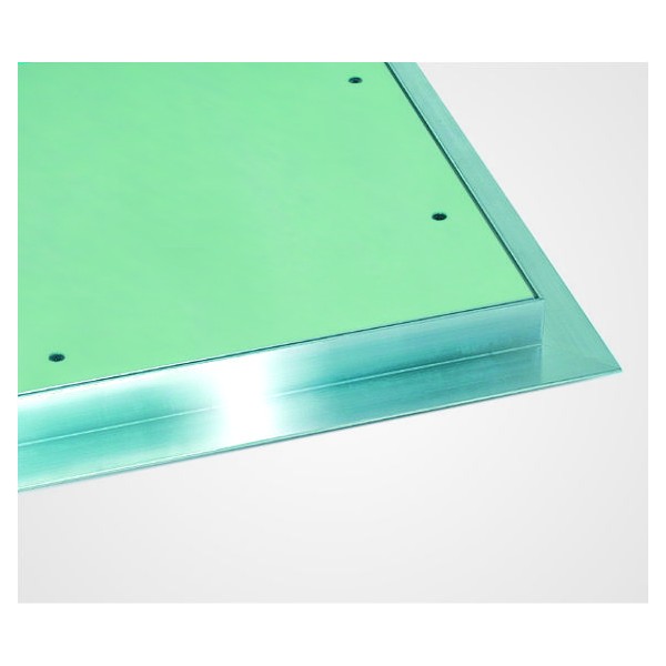 Akustinen hiussaumaluukku, 25 mm, 35 dB laatoitukseen, järjestelmä F3, laatoitus levyn pintaan - Image 4