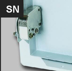 Huoltoluukku pikalukolla, ruostumaton teräs, järjestelmä B2 - Image 2