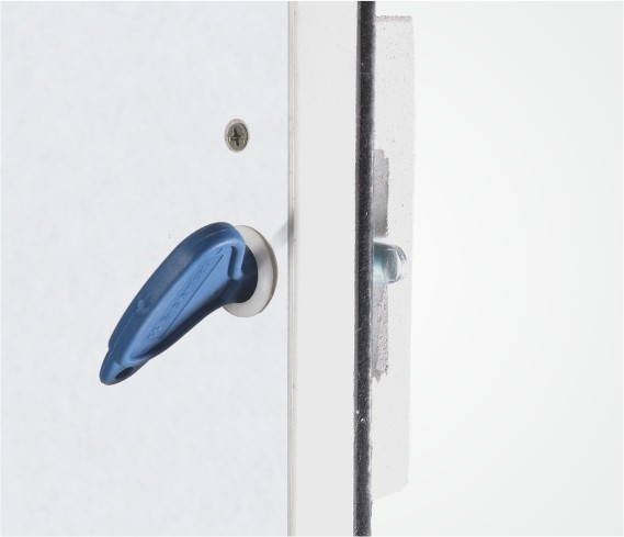 Huoltoluukku EI30 seinä Jumbo-ovi, järjestelmä T-BS toimitetaan mittatilaustyönä - Image 3