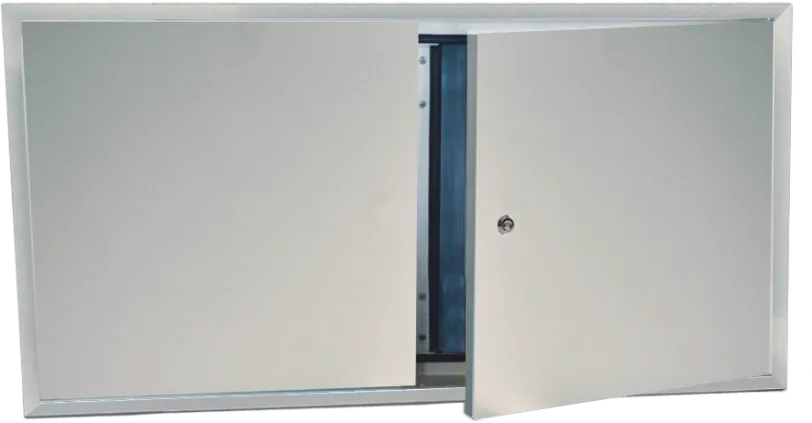 Huoltoluukku kaksoisovi metallipinnoilla (B-EXTW) TILAUSTUOTE - Image 2