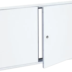 Huoltoluukku kaksoisovi metallipinnoilla (B-EXTW) TILAUSTUOTE