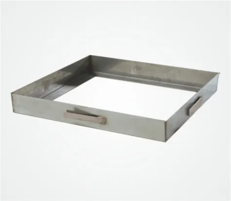 Lattialuukku valettava, ruostumaton teräs, 50 mm, irrotettava kansiosa, järjestelmä ECO - Image 3