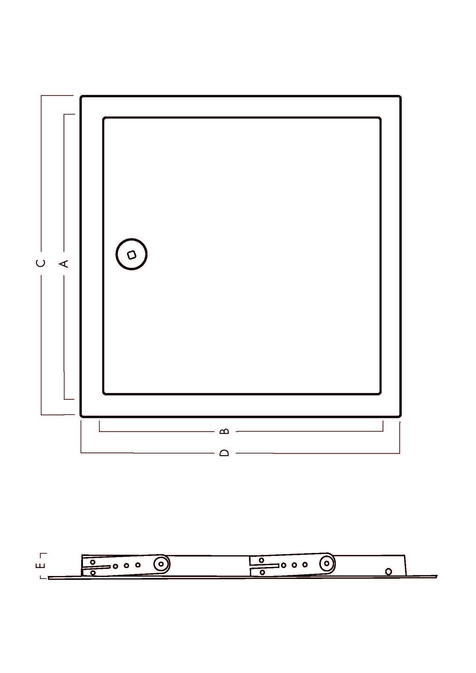 Akustinen teräsluukku max. 40dB - Image 3